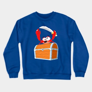 Pirate Crab Crewneck Sweatshirt